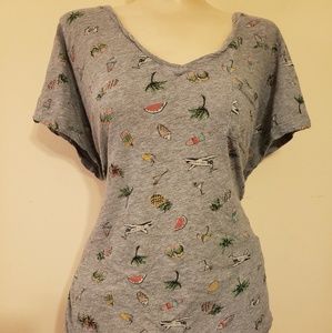 Torrid Grey Tee